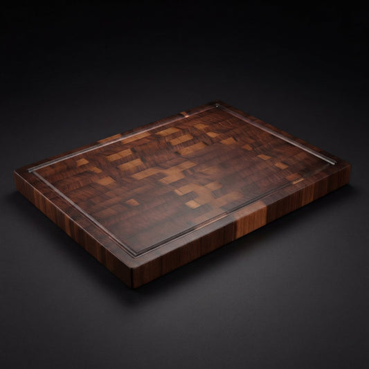 Solid walnut PFAS-free cutting board